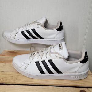Adidas Grand Court Lifestyle Shoes, Retro Copies of 1970s Sports Shoes - Size 12